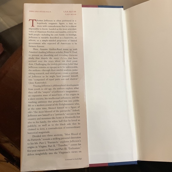 Most Blessed of the Patriarchs-Thomas Jefferson and the Empire of the Imaginatio - Picture 6 of 7